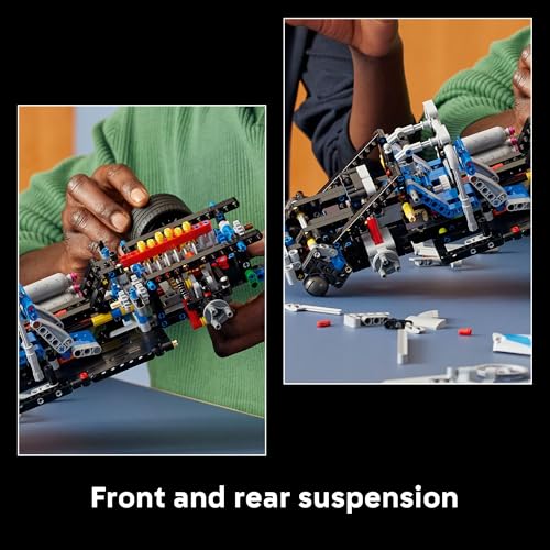 LEGO Technic 2 Fast 2 Furious Nissan Skyline GT-R (R34) Car - DIY Kit and Building Set for Adults - Collectible Model Street Racer with Drift Function - Gift for Car Enthusiasts and Movie Fans - 42210