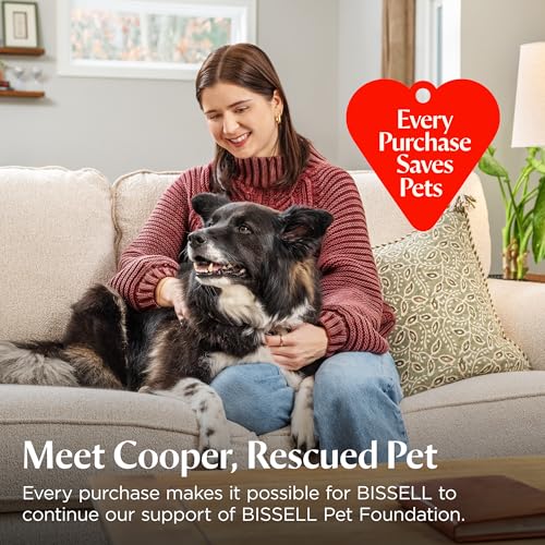 Bissell FlexClean FurForce Robot Vacuum & Mop with No Tangle Pet Brush Roll, LiDAR Navigation & Liftable Pad for Pet Hair Removal on Hard Floors & Rugs, 180min Runtime 60-Day Dust Collection, 4270F
