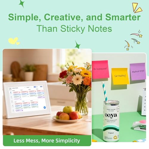 Telonxium by Sainellor Smart Digital Calendar, 10.1" WiFi Organizer