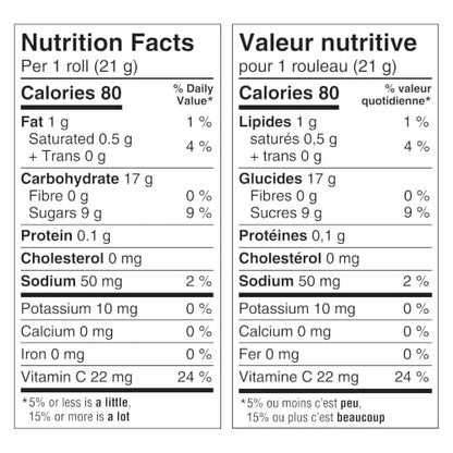 BETTY CROCKER FRUIT BY THE FOOT Berry Fruit Flavoured Snacks