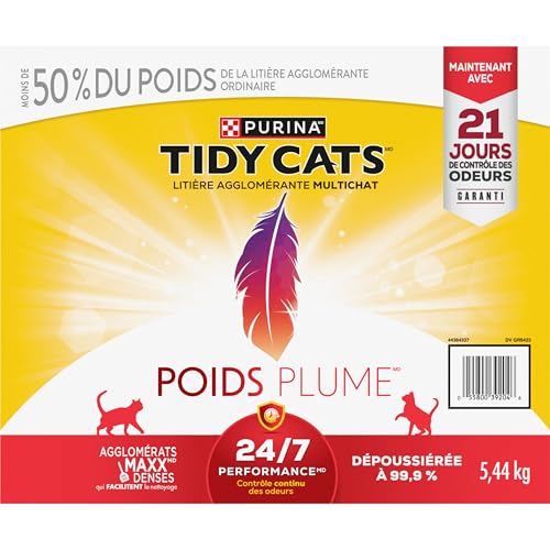 Tidy Cats 24/7 Performance Cat Litter, LightWeight Multi-Cat - 5.44 kg Box