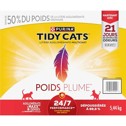 Tidy Cats 24/7 Performance Cat Litter, LightWeight Multi-Cat - 5.44 kg Box