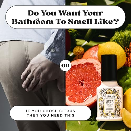 Poo Pourri Boxed Original Citrus, Before-You-Go Toilet Spray, Bathroom Odor Eliminator Freshener 59ml - CA