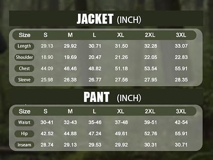 ZITY Waterproof Rain Jacket Men, 2 Piece Rain Suit with Hood, Lightweight Rain Pants, Men's Rain Gear for Outdoor