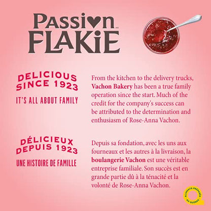 Vachon Passion Flakie Apple-Raspberry Flaky Pastries - 6 Count, 305 g