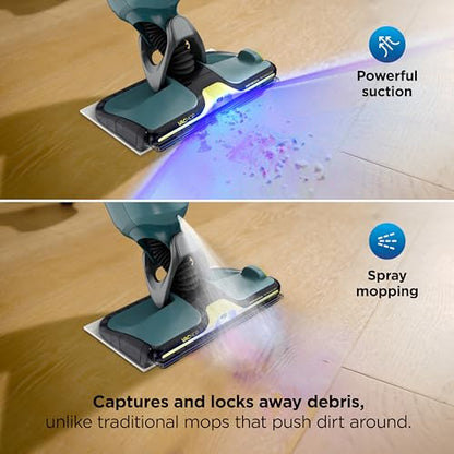 Shark VACMOP Reveal Cordless Vacuum & Spray Mop, Hard Floor, VM401C