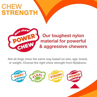 Nylabone DuraChew Textured Ring Bone, Chicken, Petite