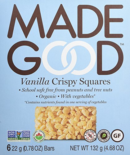 MadeGood Vanilla, Pack of 6, 132g