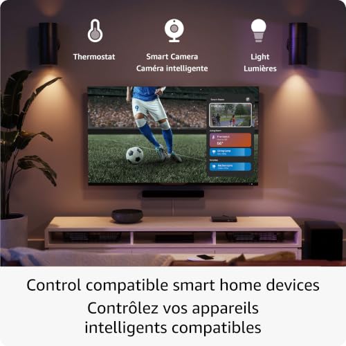 Amazon Fire TV Stick 4K Plus, streaming device, hundreds of thousands of movies and TV episodes, supports Wi-Fi 6, watch free & live TV, find shows faster with Alexa+