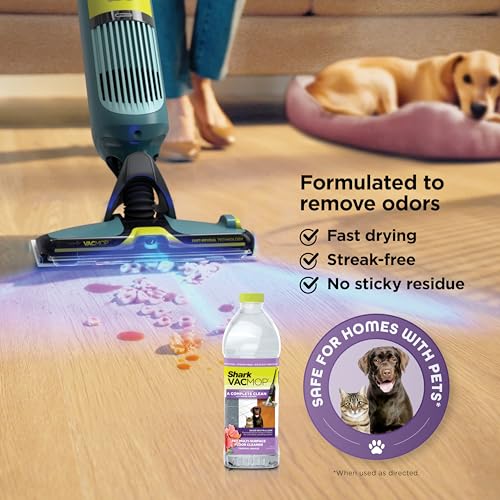 Shark VACMOP Reveal Cordless Vacuum & Spray Mop, Hard Floor, VM401C