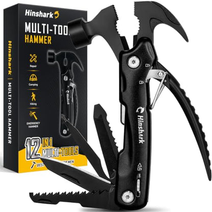 Christmas Stocking Stuffers for Men, Gifts for Men 12 in 1 Hammer Multitool