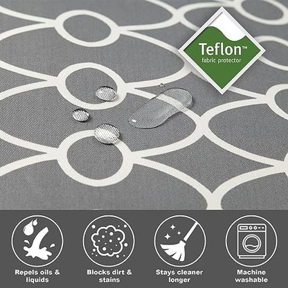 MidWest Homes for Pets Dog Crate Cover with Teflon Fabric Protector, Privacy Crate Cover Fits Midwest and New World 60.96cm Long Dog Crates, Machine Wash and Dry, CVR24T-GY