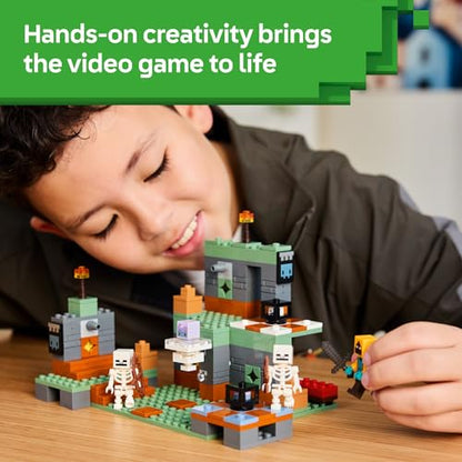 LEGO Minecraft The Trial Chamber Building Toy - Gamer Playset for Kids, Girls and Boys, Ages 8+ - Includes Shadow Hoodie Minifigure for Pretend Play - Birthday Gift Idea - 21271