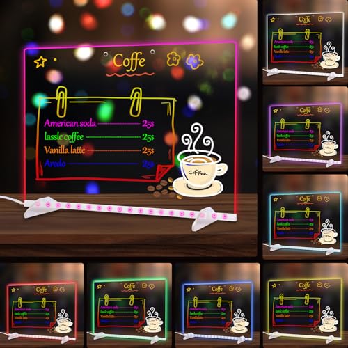 16" LED Drawing Board for Kids Birthday Gifts for Girls, Black/Yellow
