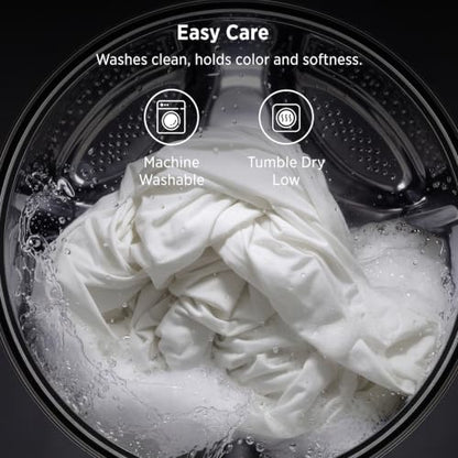 Bedsure Queen Sheet Set - 6 Pieces Prewashed Ultra-Soft Sheets Queen, White | Dual Side Pockets, Breathable, Secure Fit, Hotel Luxury Bedding, Extra Deep Pocket, Fade Resistant, For Air Mattress