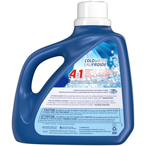 Purex Coldwater Liquid Laundry Detergent, 4.43 Liters, 110 Loads