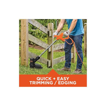 BLACK+DECKER String Trimmer, 13-Inch, 4 Amp (BEST935-CA)