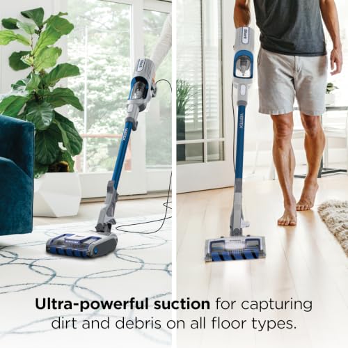 Shark Vertex Ultra-Light DuoClean Corded Stick Vacuum, Cobalt Blue, HZ2002