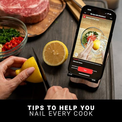 MEATER Plus | Smart Meat Thermometer with Bluetooth | 165ft Wireless Range | for The Oven, Grill, Kitchen, BBQ, Smoker, Rotisserie