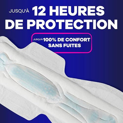 Always Maxi Pads, Extra Heavy Overnight Pad with Wings, Size 5, 14 Count