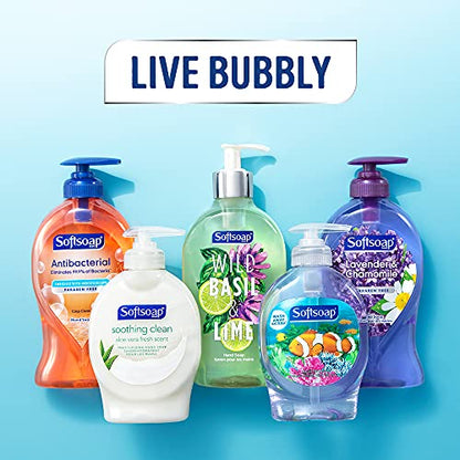 Softsoap Antibacterial Liquid Hand Soap Refill - Aquarium Series - Fresh Scent- Moisturizing Hand Wash, Savon a Main, Dermatologically Tested, for Soft Smooth Skin, 1.47 Liters (Pack of 1) (Packaging May Vary)