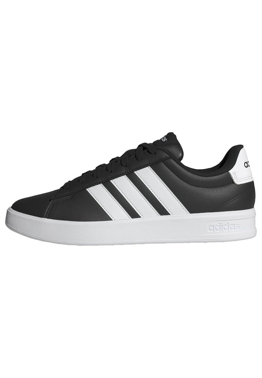 adidas Men's Grand Court 3.0, Black/White/White, 10