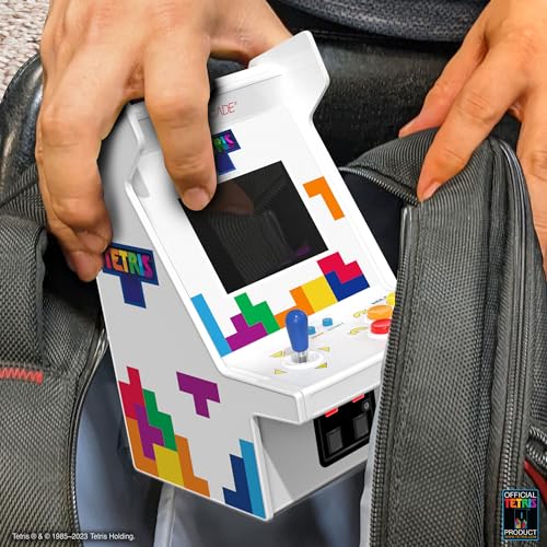 My Arcade Tetris Micro Player Pro: Tetris Games, Fun Video Game, 2.75" Color Screen