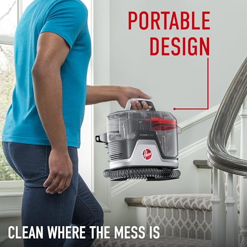 Hoover CleanSlate Portable Carpet and Upholstery Spot Cleaner, 40 oz Tank