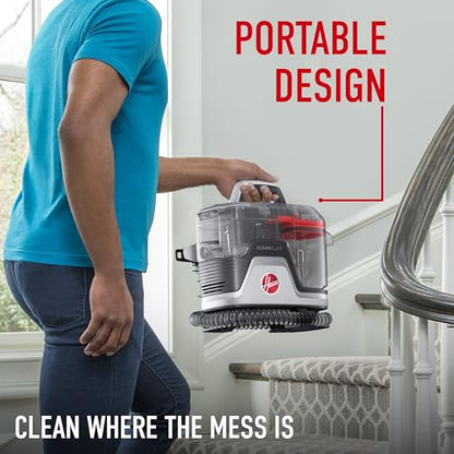 Hoover CleanSlate Portable Carpet and Upholstery Spot Cleaner, 40 oz Tank