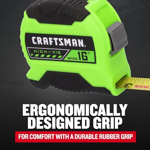 CRAFTSMAN® 16ft. Hi-Vis Tape Measure (CMHT38216S)