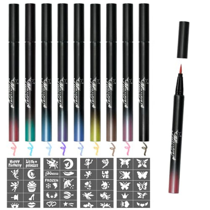 Gifts for Teenage Girls,Christmas Teen Girl Gifts,Temporary Tattoo Pens,9