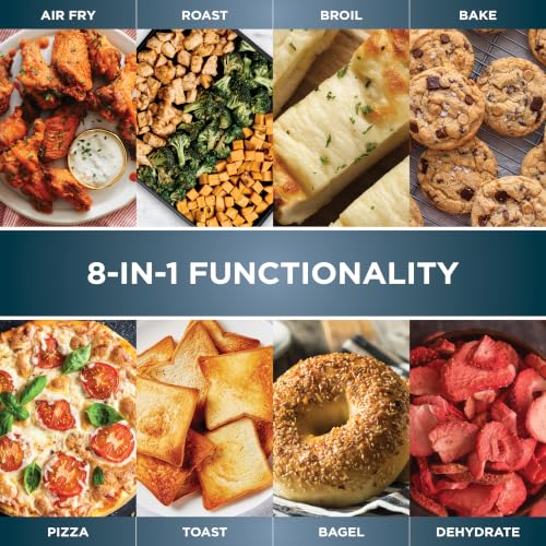 Ninja Flip Toaster Oven & Air Fryer, 8-in-1, Stainless Steel, SP151C