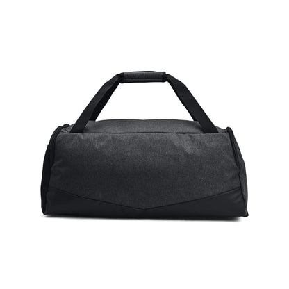 Under Armour Unisex-Adult Undeniable 5.0 Duffle, Black Medium Heather (002)/Metallic Gold, Medium (58L), Undeniable 5.0 Duffle