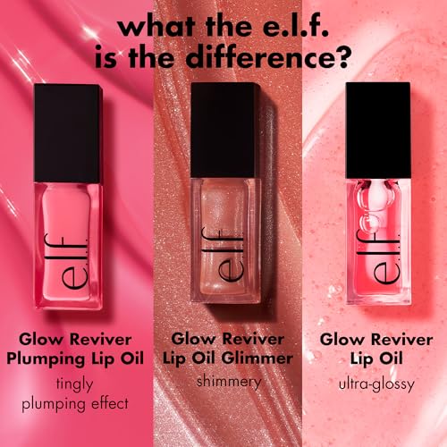e.l.f. Glow Reviver Plumping Lip Oil, Dreamsicle
