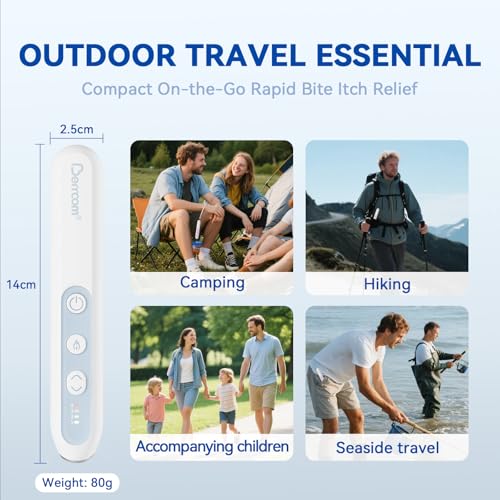 Berrcom Insect Bite Relief Device, Mosquito Bite Heat Pen, Sting Relief