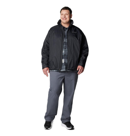 Columbia Men's Glennaker Lake II Rain Jacket, Black, Large