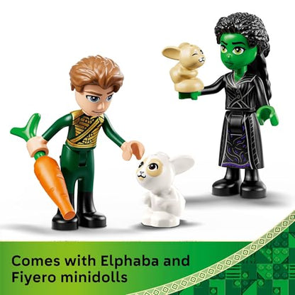 LEGO Wicked Elphaba’s Retreat Building Toy - Elphaba & Fiyero Toy Figures and Playset with Forest Friends - Pretend Play Building Blocks for Kids, Ages 7+ - Wicked Gift for Girls & Boys - 75687