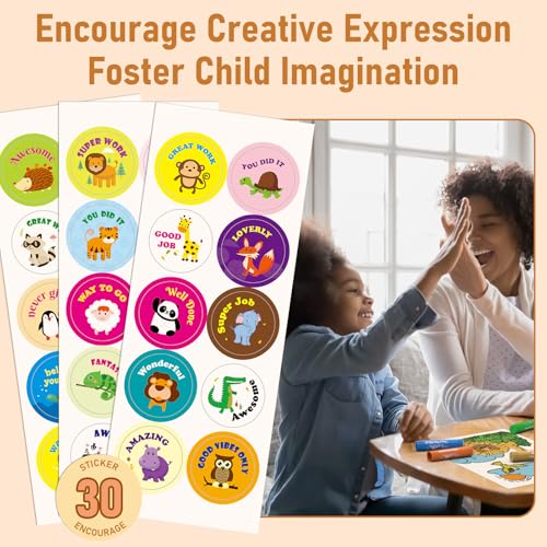 JUPITEARTH Tempera Paint Sticks for Kids, Quick Drying, 24 Colors