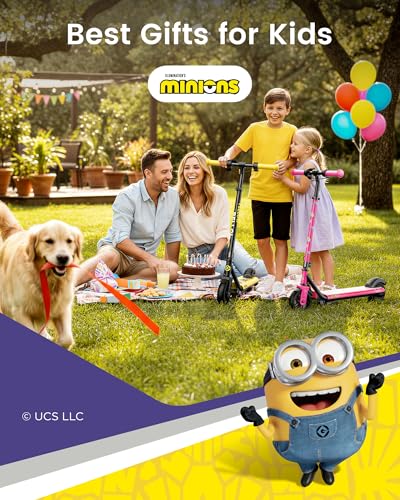 Gyroor Minions H30 Max Kids Electric Scooter 150W Yellow