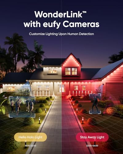 Anker eufy Permanent Outdoor Lights E22, 100 ft with 60 Triple-LED Lights