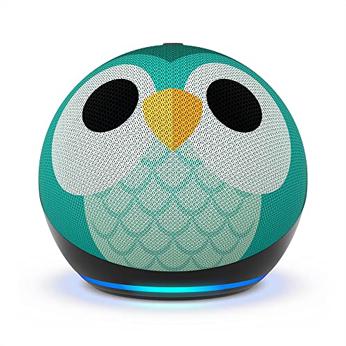 Amazon Echo Dot Kids (newest model), Designed for kids, with parental controls, Designed for Alexa+, Owl