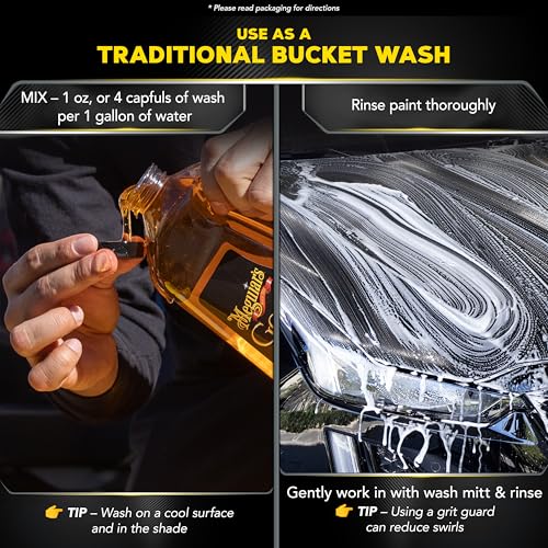 Meguiar's G7164 Gold Class Car Wash Shampoo & Conditioner - 64 oz.