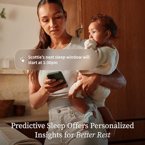 Owlet Dream Duo 3 Smart Baby Monitor System, Dream Sock + 2K HD Camera