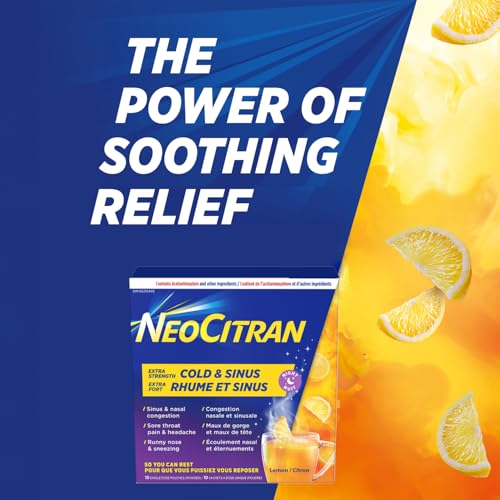 NEOCITRAN® ES Cold & Sinus Night Lemon