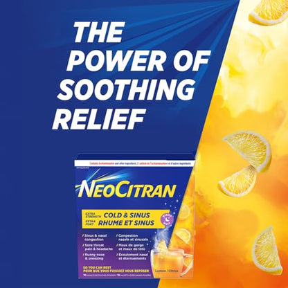 NEOCITRAN® ES Cold & Sinus Night Lemon