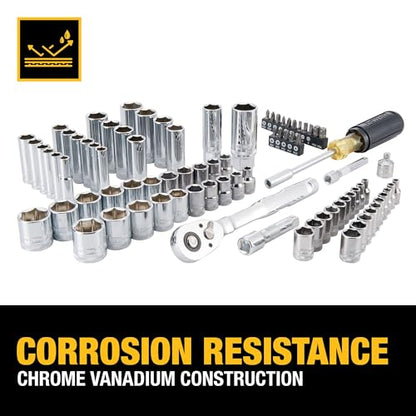 DEWALT 84PC Mechanics Tool Set