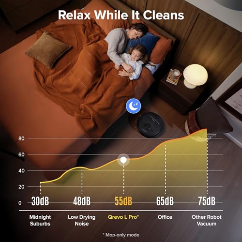 Roborock 2026 New Qrevo S Pro Robot Vacuums and Mop, 18,500Pa Suction | Anti-Tangle Brushes, Reactive AI Obstacle Recognition, 75℃ High-Temp Washing, 10mm Mop Lifting, Self-Emptying and Refilling