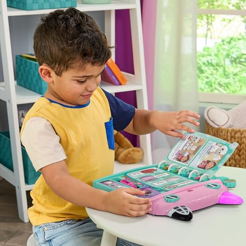 VTech Gabby's Dollhouse Cat-a-Vator Discovery Book (French Version)