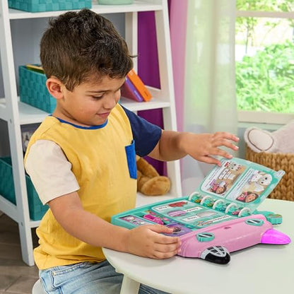 VTech Gabby's Dollhouse Cat-a-Vator Discovery Book (French Version)