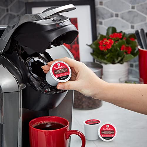 Tim Hortons Dark Roast Coffee, Single Serve Keurig K-Cup Pods, 72 Count